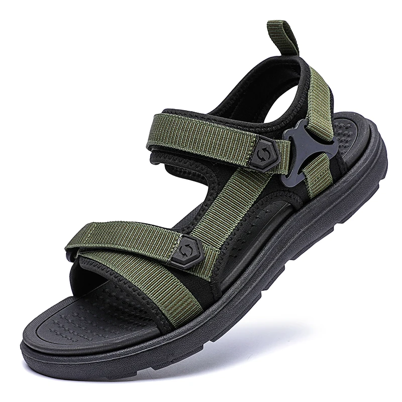 2025 Summer Men Sandals Fashion Leisure Beach Holiday Sandals for Mens Lightweight Shoes New Outdoor Comfortable Casual Sandalie