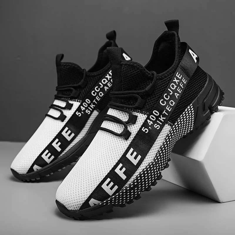 MAEDEF Fashion High Quality Men Running Gym Sneakers Breathable Mesh Casual Shoes Men's Shoe Outdoor Lightweight Walking Sneaker