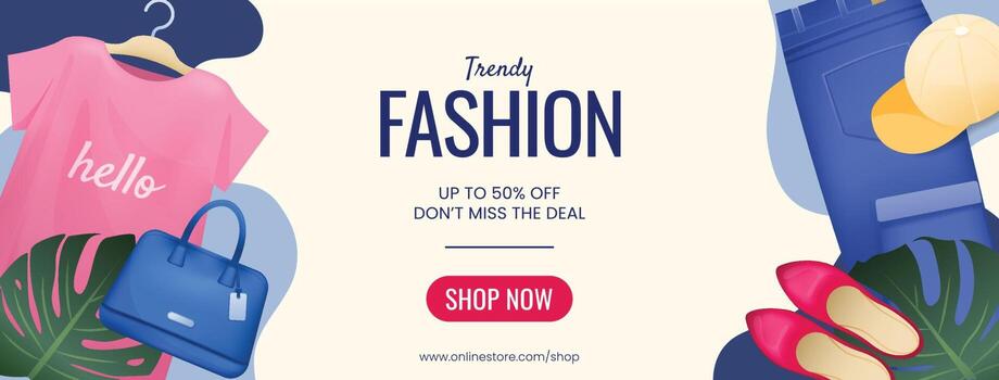 fashion-advertising-web-banner-illustration-vector