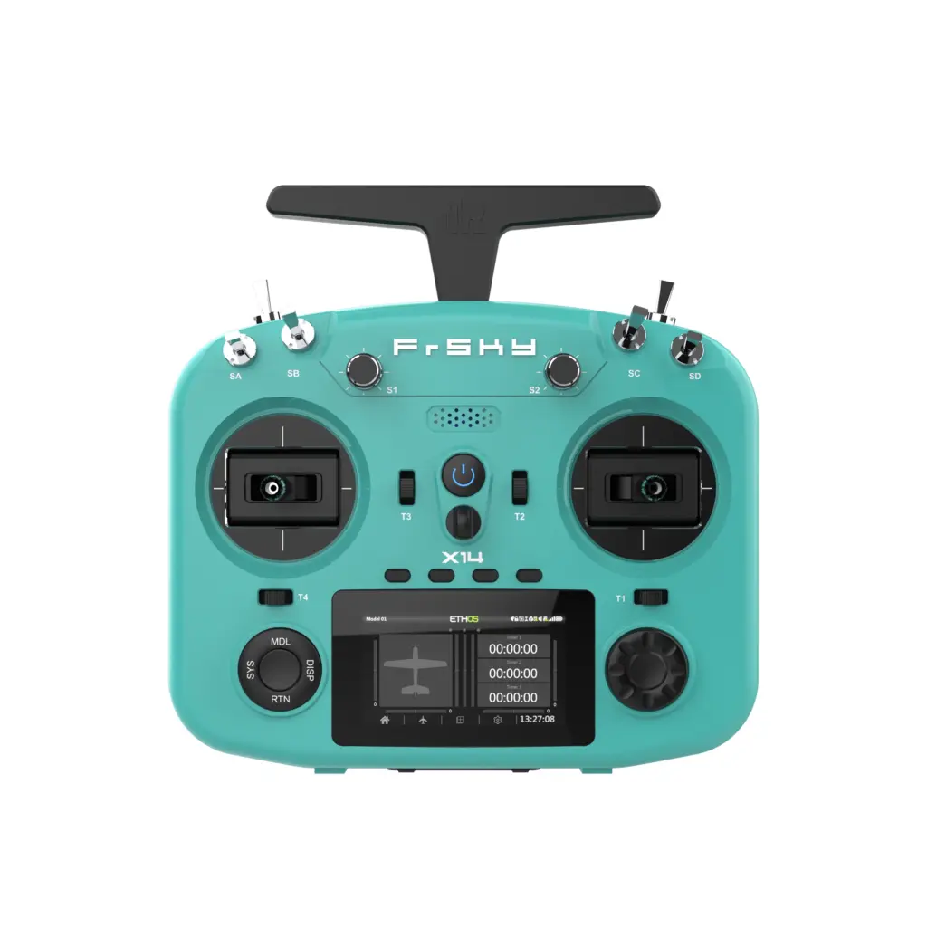 FrSky TWIN X14 Dual 2.4G 24CH RC Radio System – High-Speed Low-Latency Transmitter with TW Mode and ACCST D16/ACCESS