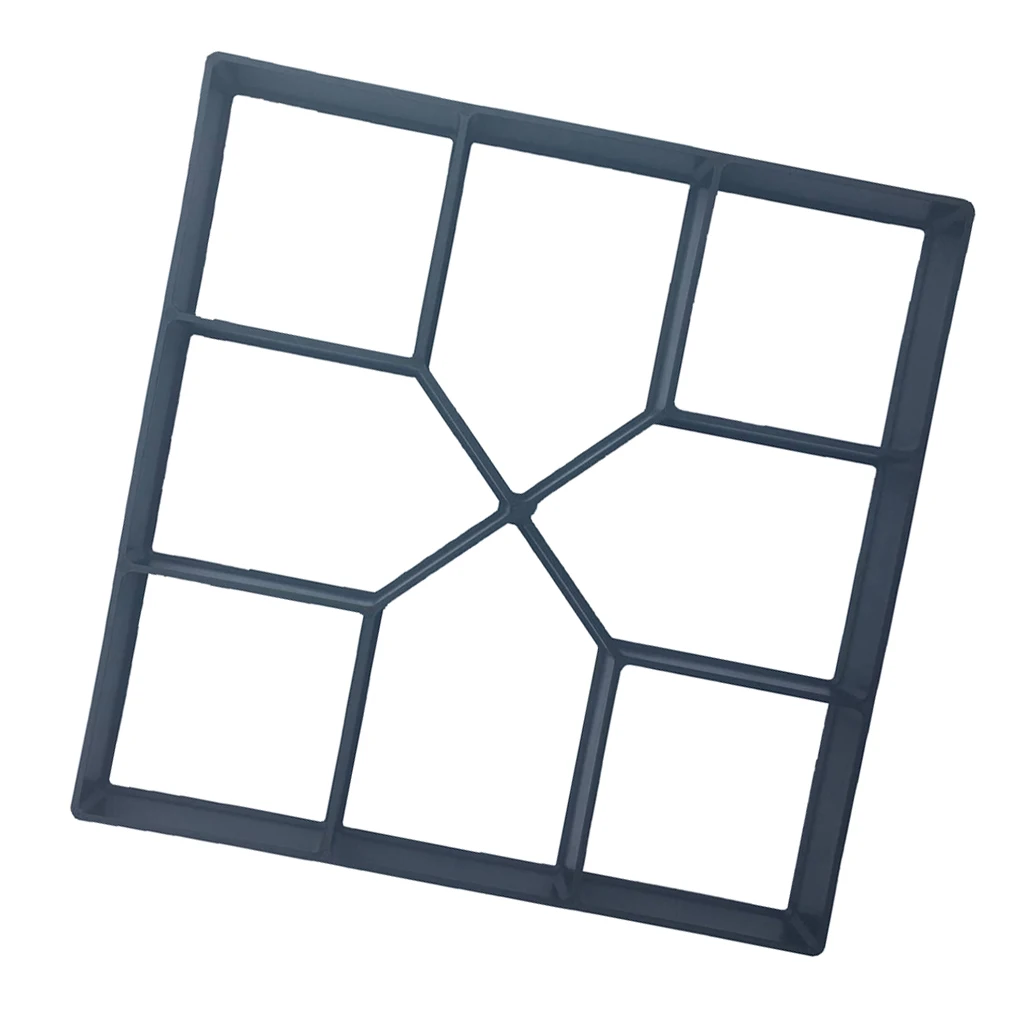 Reusable Garden Path Maker Mold DIY Garden Mold Paving Cement Brick Stone Road Concrete Molds for Walkway Pavement