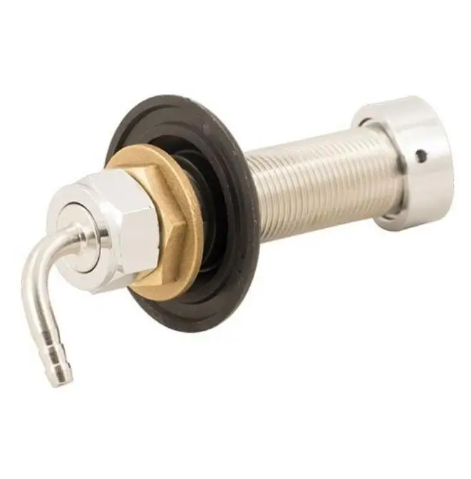 KegLand Nukatap Beer Tap Chrome Plated Brass Long Shank 100MM faucet accessories home brewing bar tools