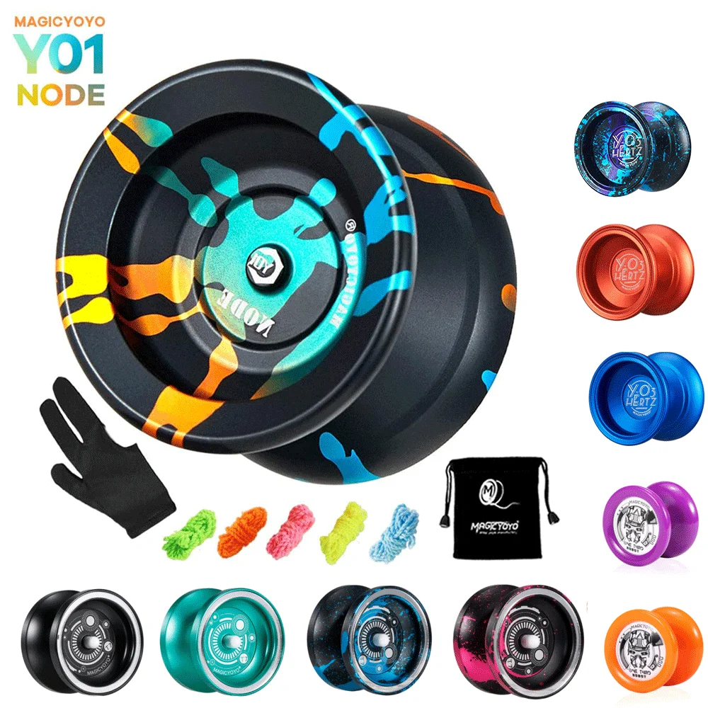 MAGICYOYO Y01/Y03/T7/D3 Professional Yoyo Alloy Unresponsive Yoyo stainless KK bearing Yoyo Children Boys Toys classic toy