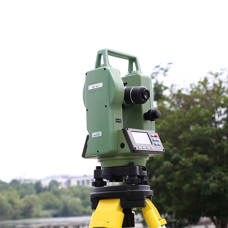 High Quality Digital Theodolite HE2A Surveying Instrument Electronic Accuracy 2'' Theodolite