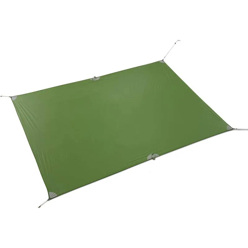 FLAME'S CREED Ultralight Tarp Lightweight MINI Sun Shelter Camping Mat Tent Footprint 15D Nylon Silicone