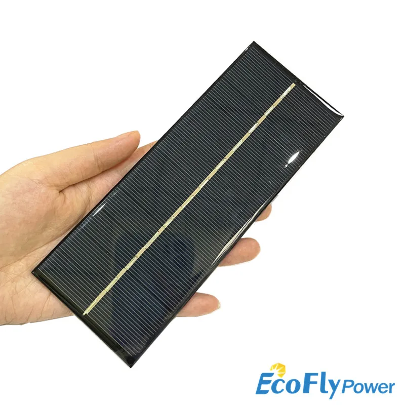 Mini Poly Solar Panel 6V 250MA 1.5W for Solar Epoxy Assembly Flashlight Dedicated 165*65MM