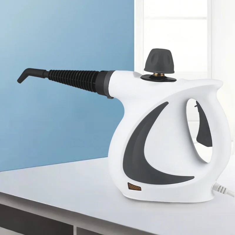 Handheld Steam Cleaner - 1500W High Temperature Pressurized Steamer with 9 Attachments for Kitchen, Bathroom, Floors