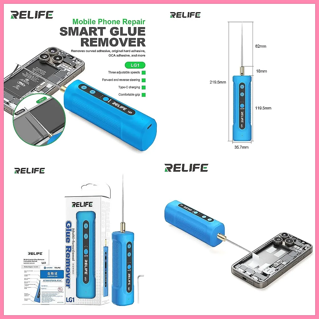LG1 Smart Glue Remover Machine: Intelligent OCA/Glass Cutting & Degumming Tool for Phone Screen Repair