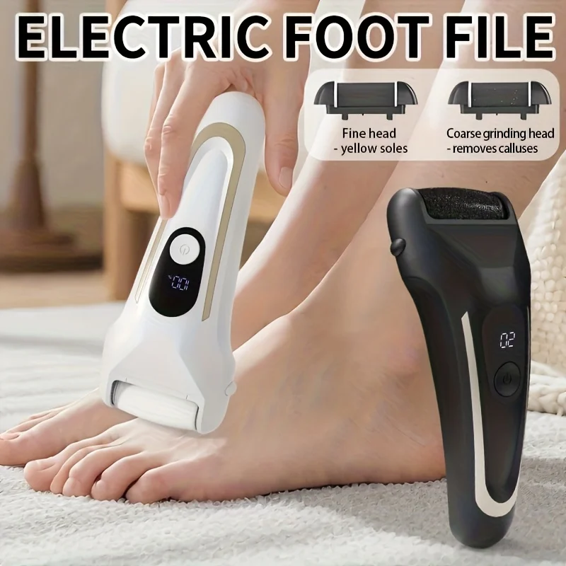 USB Electric Callus Remover Professional Rechargeable Foot File Grinder Pedicure Machine for Cracked Dead Skin And Heel Scrubbin