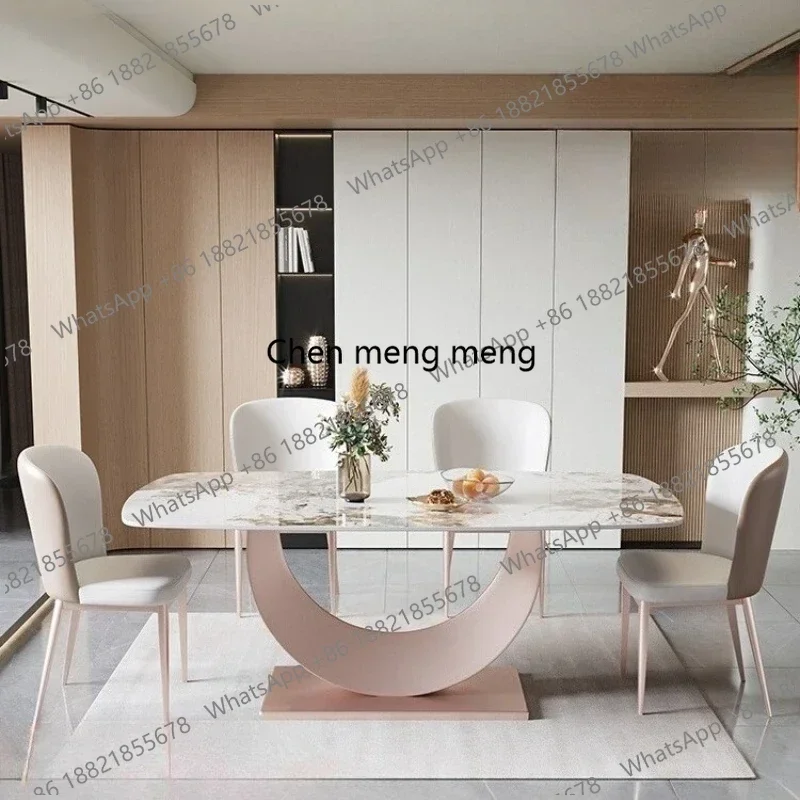 New arrive Nordic Luxury table and chairs set kitchen dining small space dining room chairs set of 4 dining table with chairs M