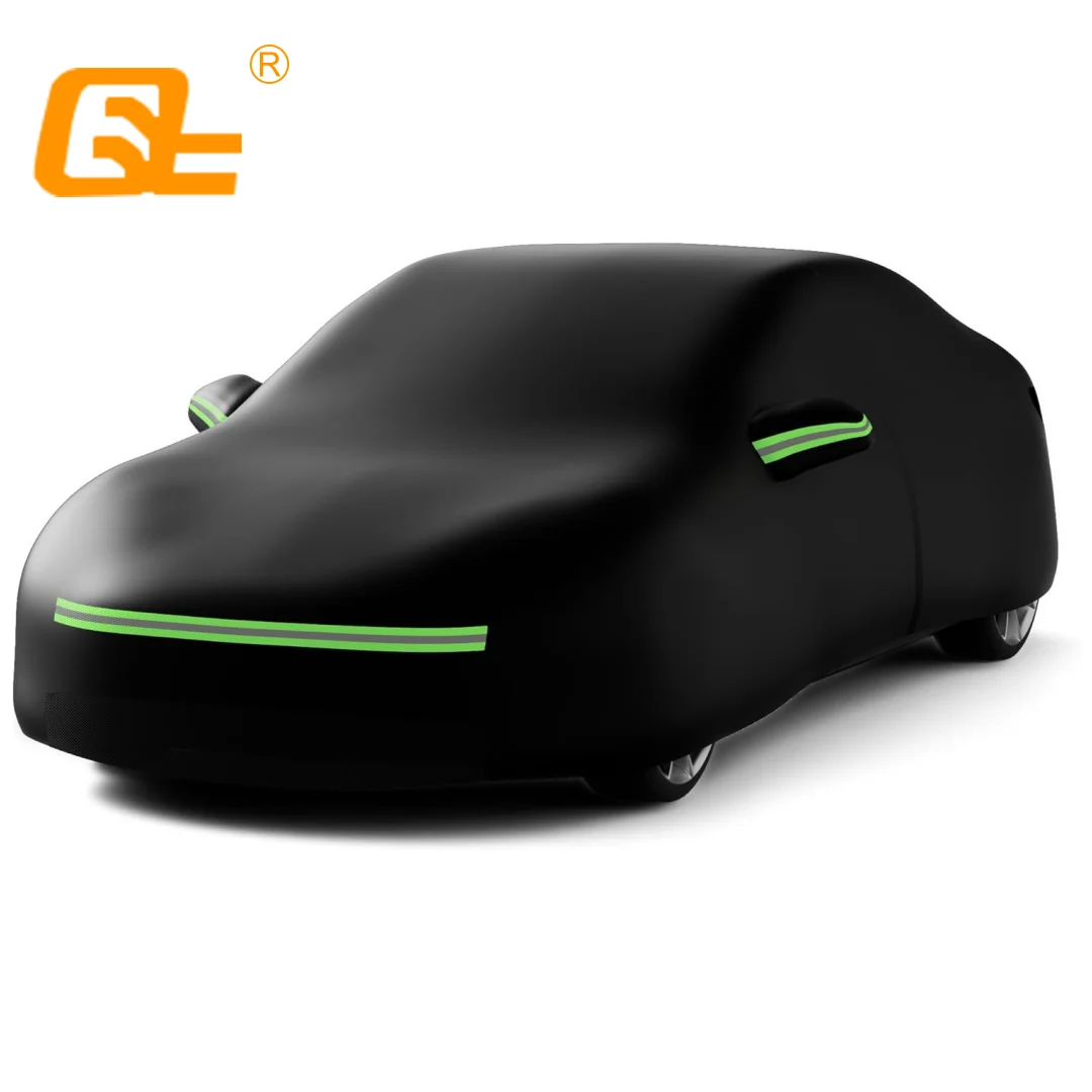 Car Covers Custom Fit for Tesla Model 3 2020-2024 Heavy Duty Outdoor Waterproof All-Weather UV Protection Full Exterior Cover