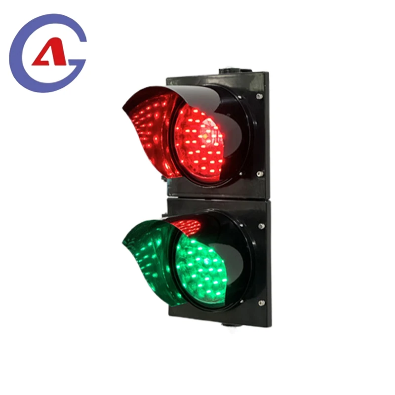 Promotion 200mm Red And Green Traffic Light Waterproof High-Temperature Resistant Safety Warning Light for Road Safety