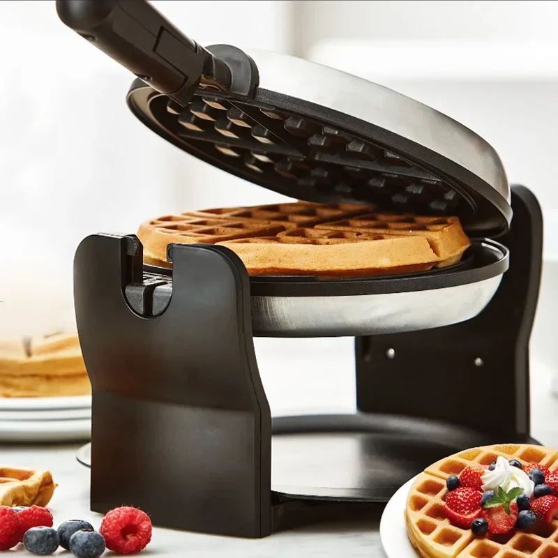 Mivanos flip waffle maker muffin maker rotating home multi-function waffle maker 220V