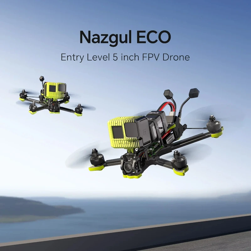 IFlight Nazgul XL5 ECO BNF 6S 5 inch FPV Drone 245mm Wheelbase 5mm Arm compatible Max Speed 190 Km/h RC Racing Drone