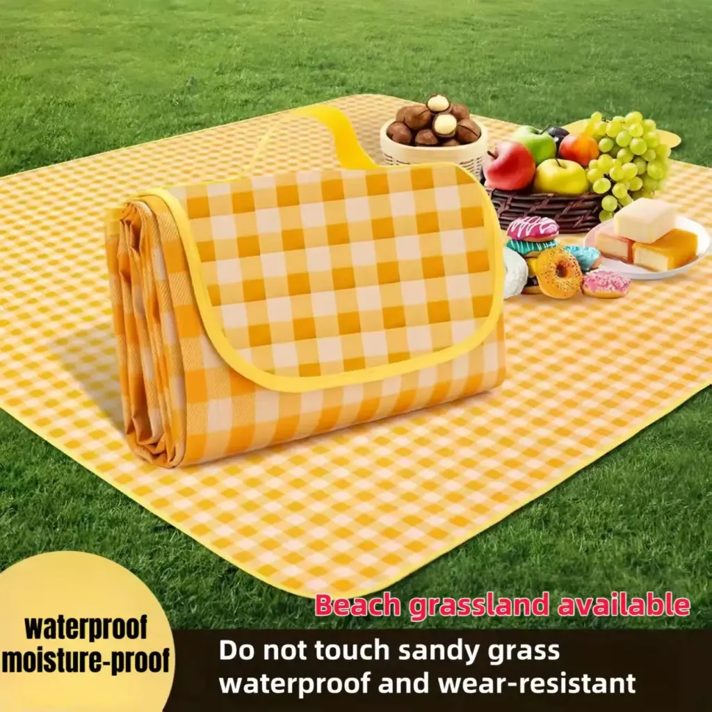 2m * 2m/2m * 3m waterproof picnic mat, outdoor travel, lightweight picnic blanket, waterproof beach mat, outdoor camping mat