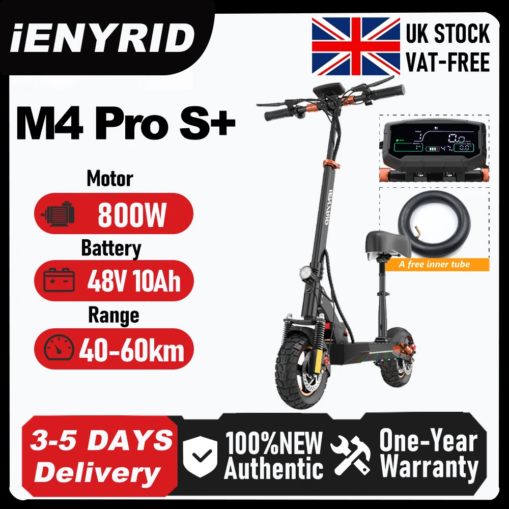 Aldult E-Scooter Foldable Electric Scooter with LCD Display 800W 48V 12.5AH 10" Tire Adult Escooter 45km/h Max Speed Disc Brake