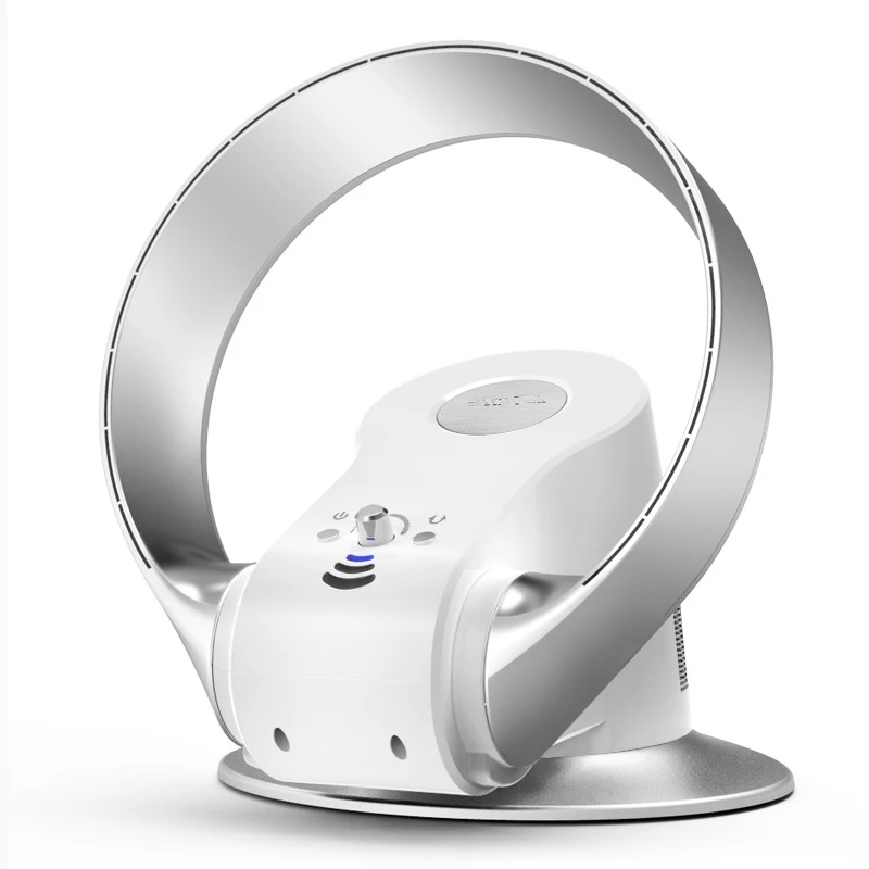 Electric Fan Ceiling Silent Ventilador Folding Fan Ventilateur Variable Speed Non-blade Fans Home Office Bladeless Fanner