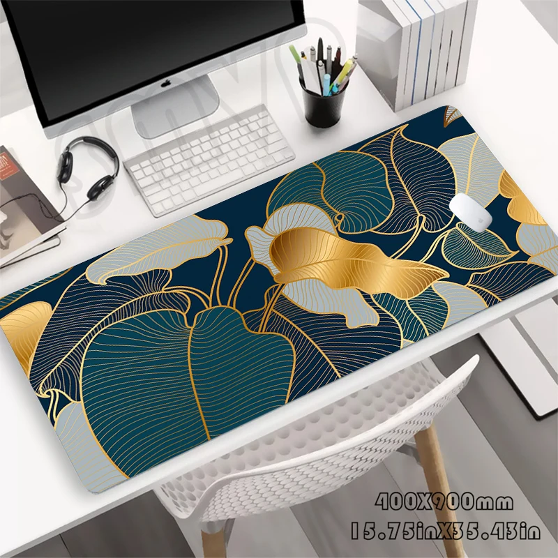 Atr Large Mouse Mat Gaming Mousepad Big Gamer Desk Mat 39.3x19.6in Rubber Keyboard Mats Desk Pad Design Mouse Pad