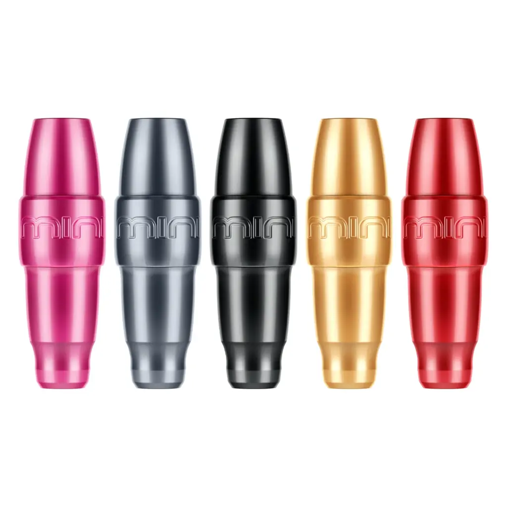 Deergirl FK Mini Tattoo Machine Eyebrow Tattoo Pen Japan Motor RCA Connector Permanent Makeup Cartridge Rotary Tattoo Pen