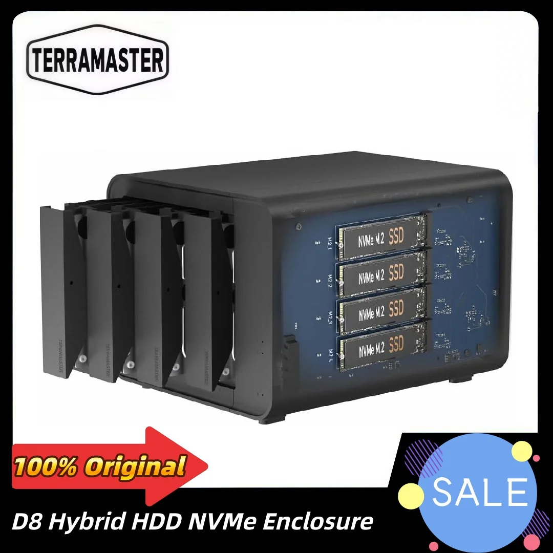 TERRAMASTER F4-425 4Bay NAS Storage Intel x86 Quad-Core CPU 4GB RAM 2.5GbE LAN Network Attached Storage for Home Users (Diskless