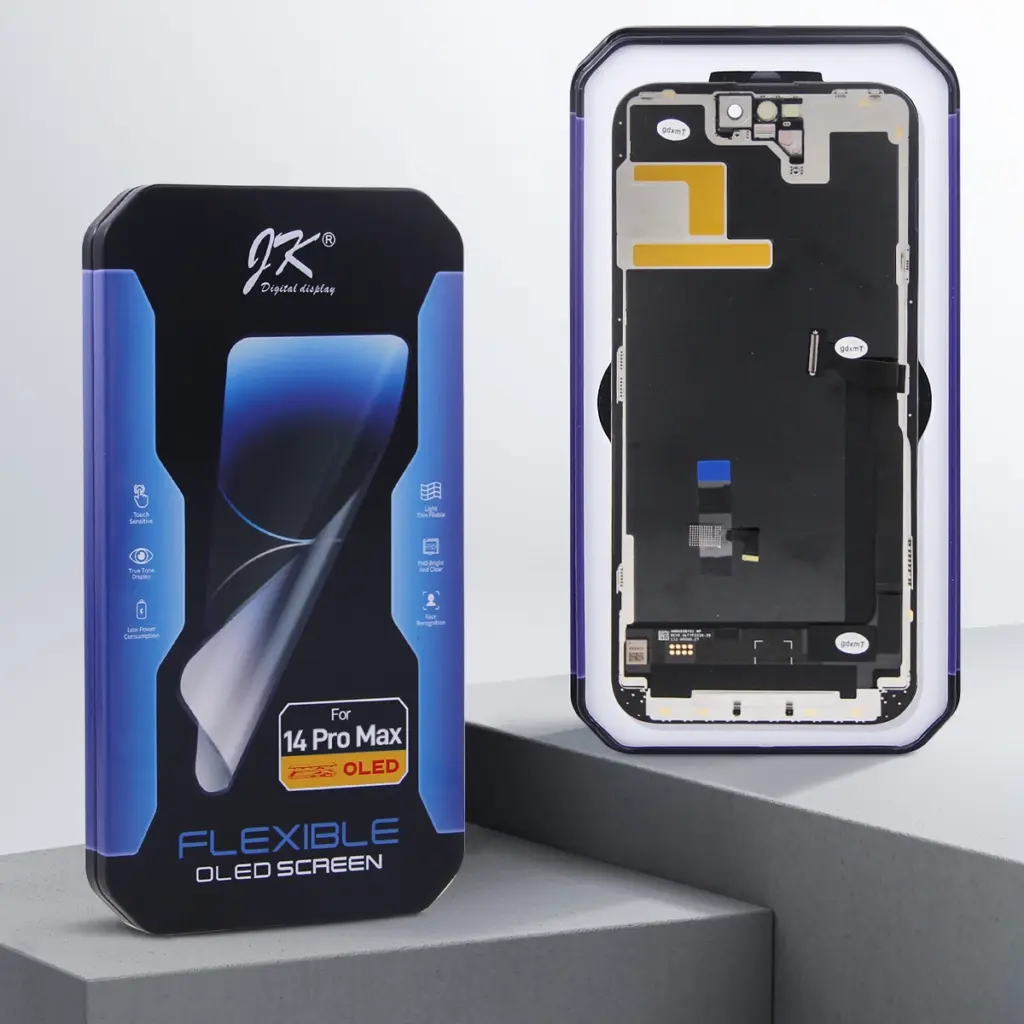 JK Soft OLED 6.7'' Display for iPhone 14 Pro Max LCD Screen Touch Digitizer Assembly For iPhone 14ProMax A2894 A2651 Display