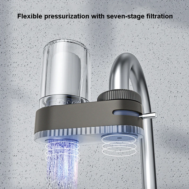 Tap Water Purifier Faucet Water Filter for Sink Kitchen Faucet Washable Ceramic Percolator Bathroom Filtration Purifie Sprayer