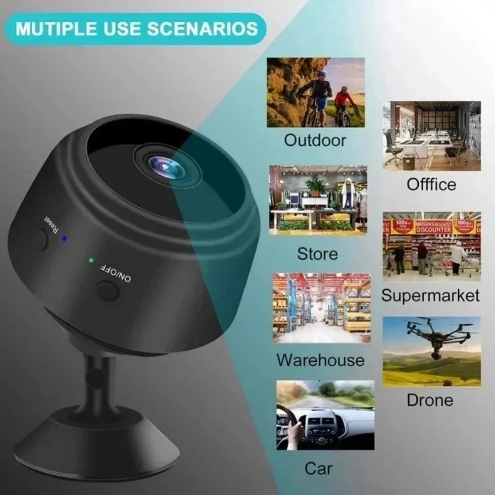 A9 HD Wifi Smart Monitor Surveillance Cameras Sensor Camcorder Web Video Home Safety Wireless Security