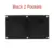 Black 2 Pockets