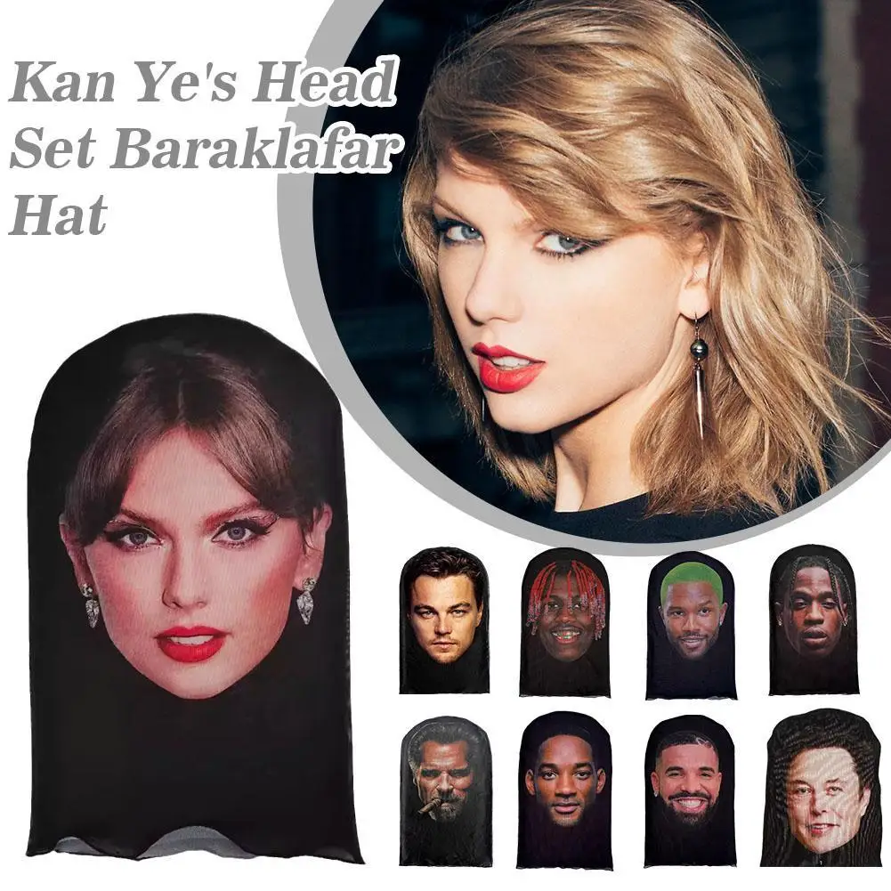 Breathable Mask 3D Printed Elastic Mesh Full Face Mask For Men Women Cosplay Headwear Funny Fashion Balaclava Hood Hat Props