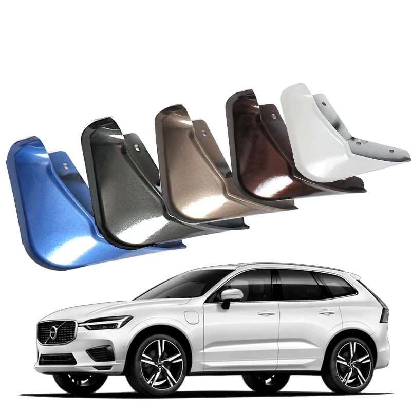 MudFlaps For VOLVO XC60 2018-2025 Mudguards blue white grey brown Splash Guards Front Rear Wheels Fender Car Accessories 4Pcs