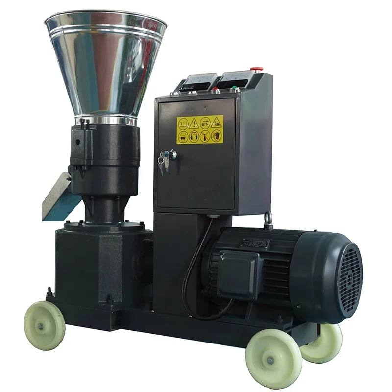 l # KL200B Pellet Feed Machine Multifunctional Feed Pellet Machine 200-300KG/H Household Feed Pellet Machine 7.5KW