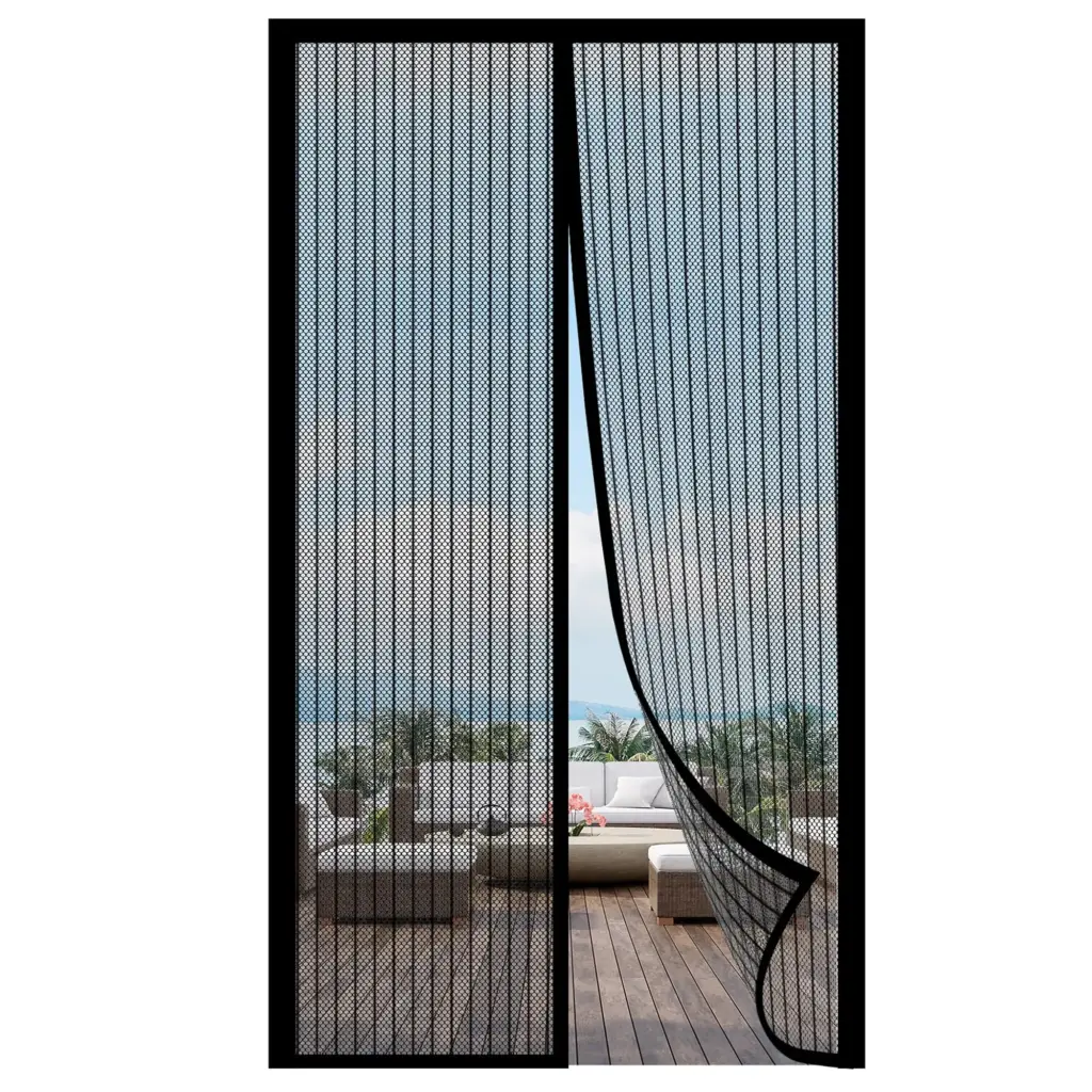 8 Sizes Summer Magnetic Screen Door Curtain Anti Mosquito Net Fly Insect Screen Mesh Automatic Closing Door Kitchen Curtain