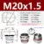 SS M20X1.5 1pcs