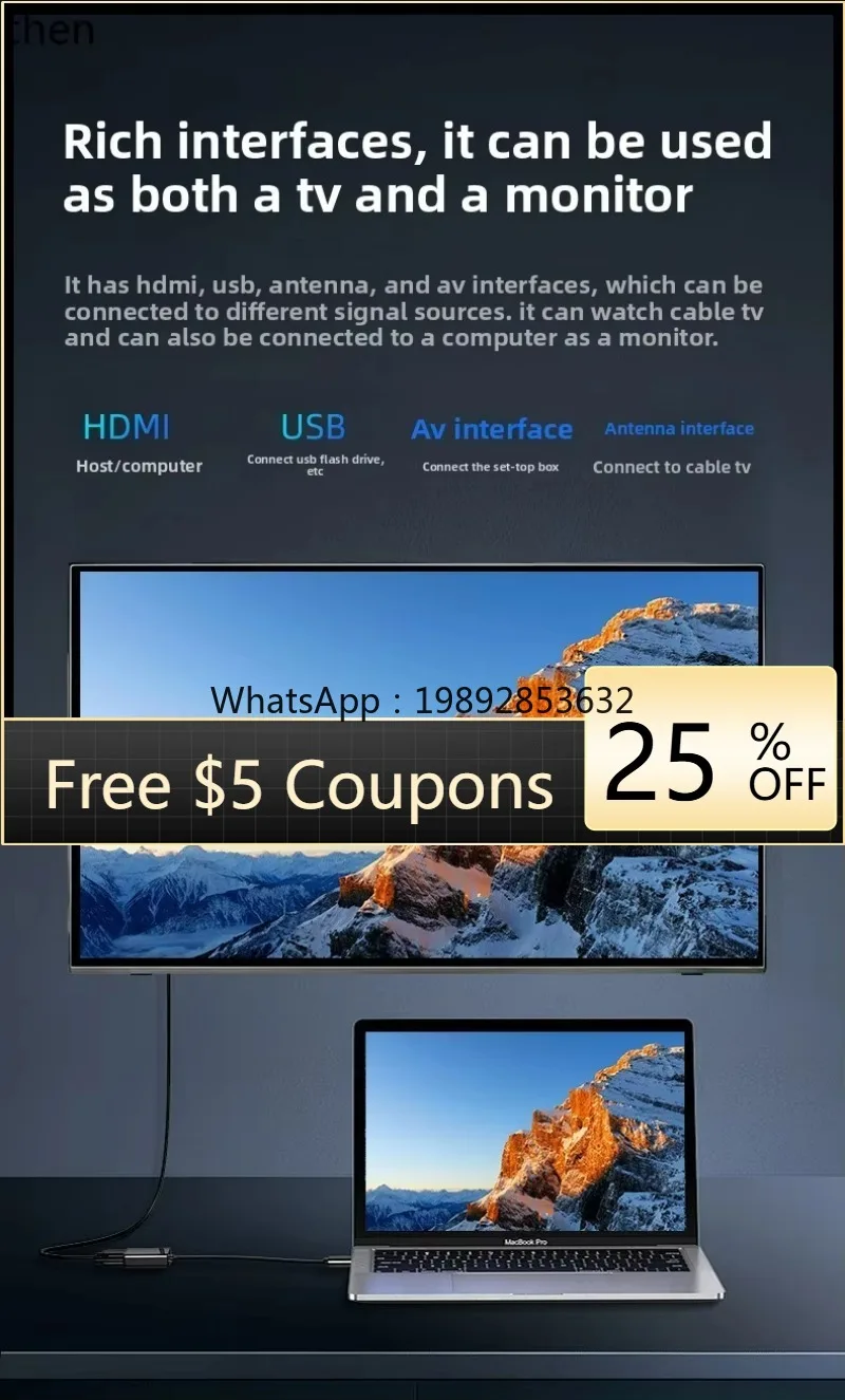 19-100inch Hotel Engineering Television Home TV