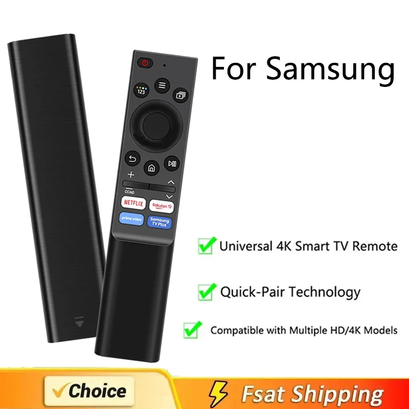 Remote Control for Samsung TV Replacement Universal Remote Compatible Frame Serif Crystal UHD Neo QLED OLED 4K 8K Smart TVs