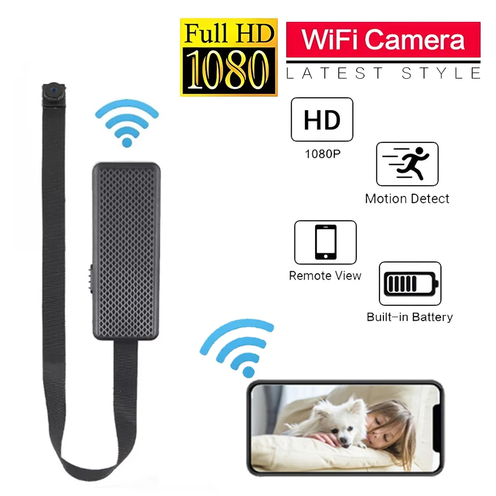 HD 1080P WiFi Mini Camera Diy Module Nanny Cam Wifi Cam For Wide Angle Motion Detection Alarm & Record Support Phone App