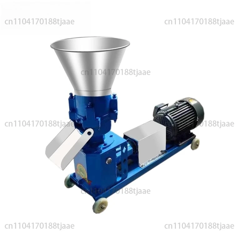 Feed pellet mill small 220v household breeding equipment rabbit cattle sheep pig making pellet machine dry and wet