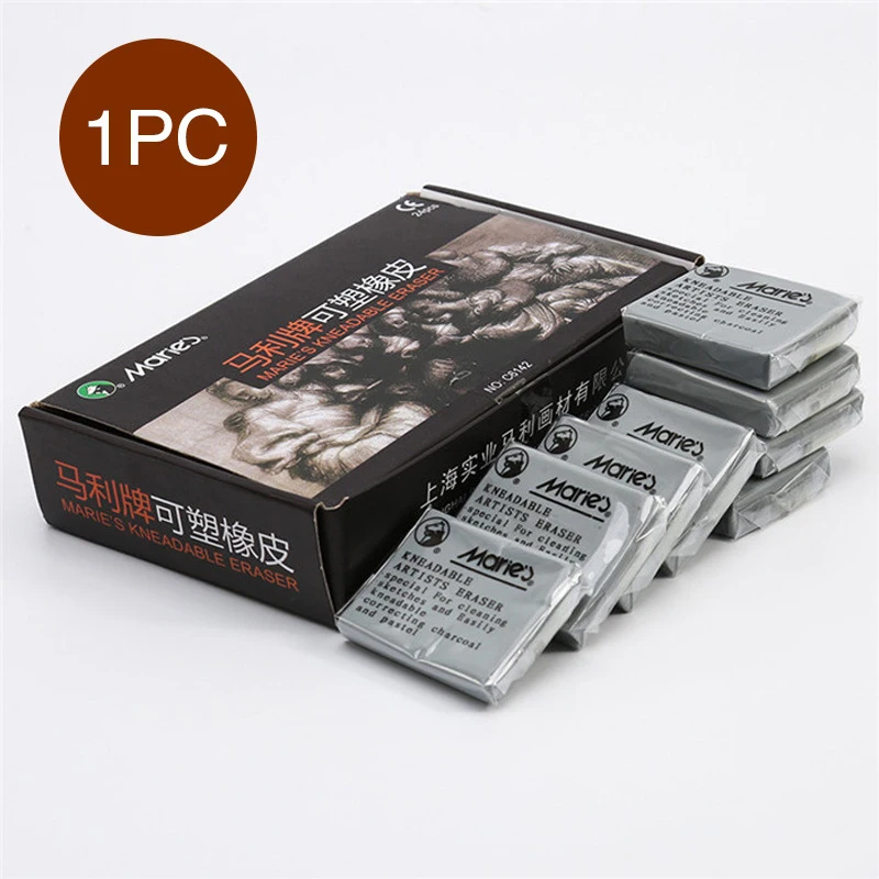 Plasticity Soft Rubber Eraser Student Drawing Sketch Novelty Plasticine