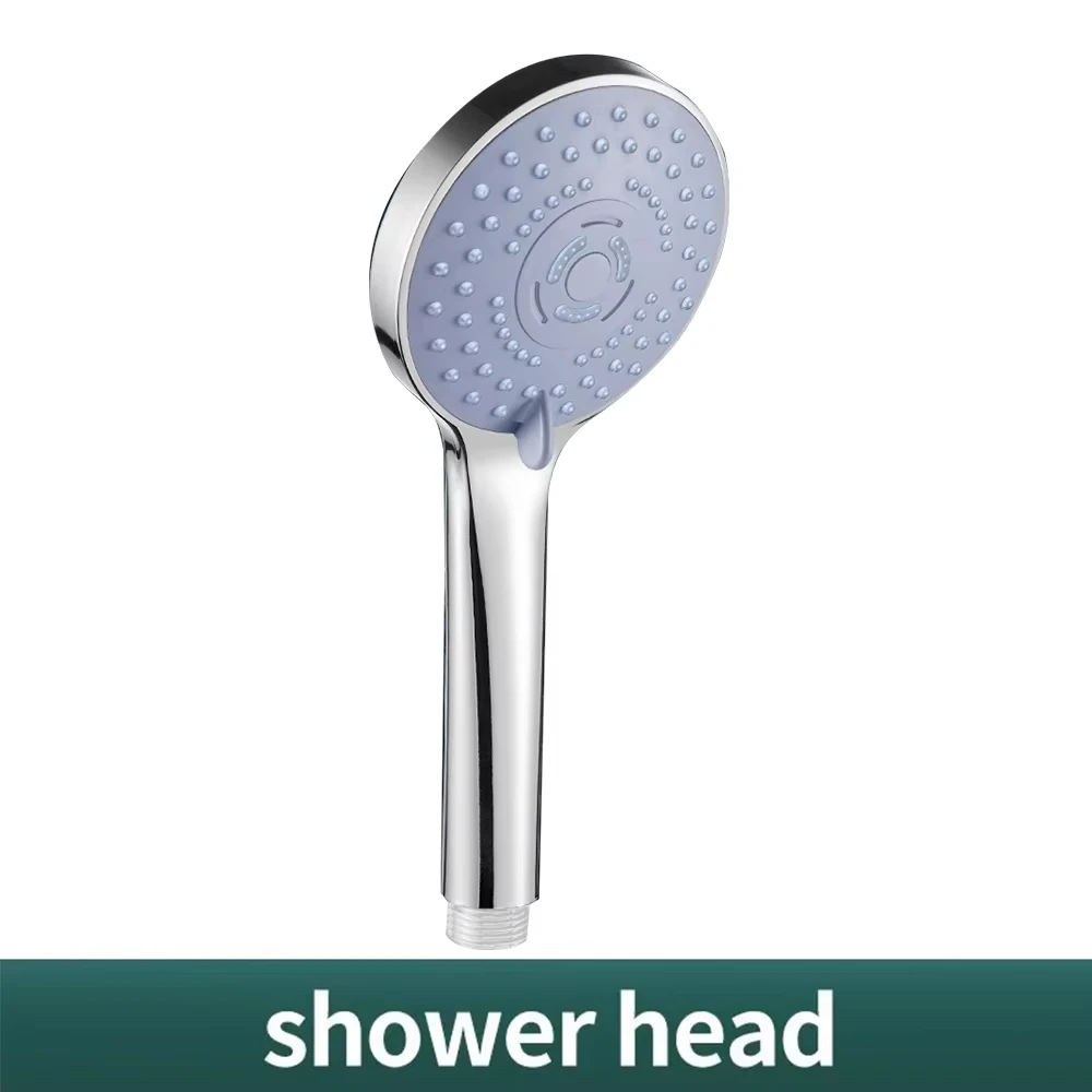 Shower 3 Kit Boosted 5-Speed Large Water Outlet Shower Set Of 3-Piece Household Handheld Large Panel Bathroom Shower