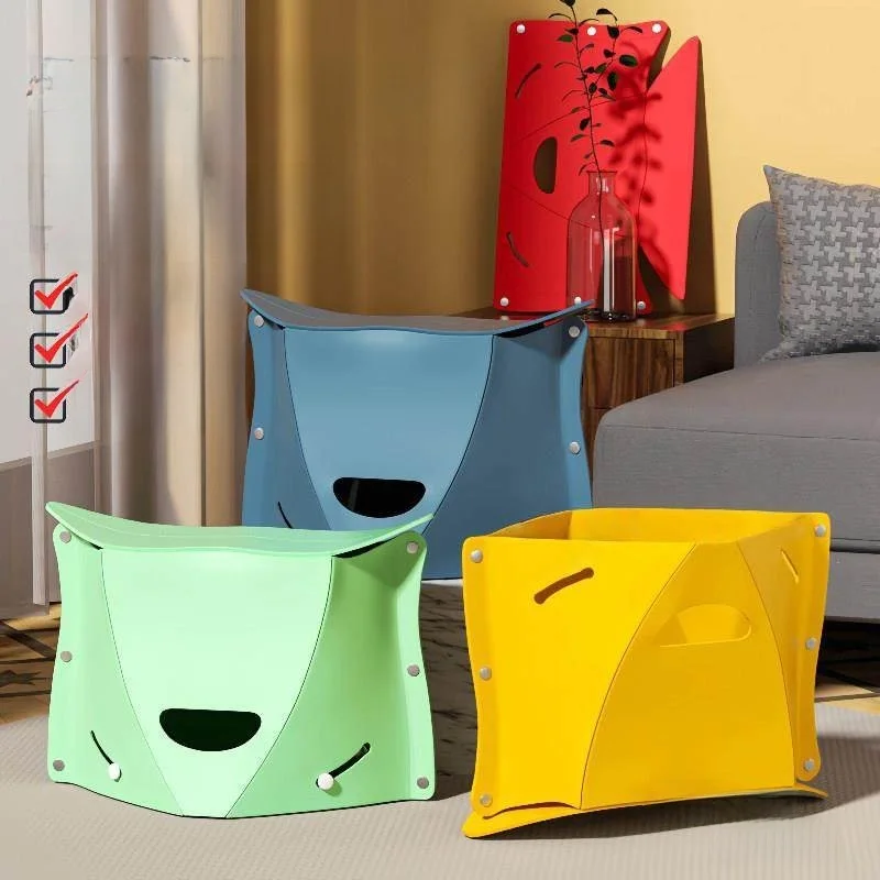 Portable Outdoor Folding Chair Batoom Travel Fiing Train Ultra Light Paper Plane Low Chair Cam Gear Field Trip