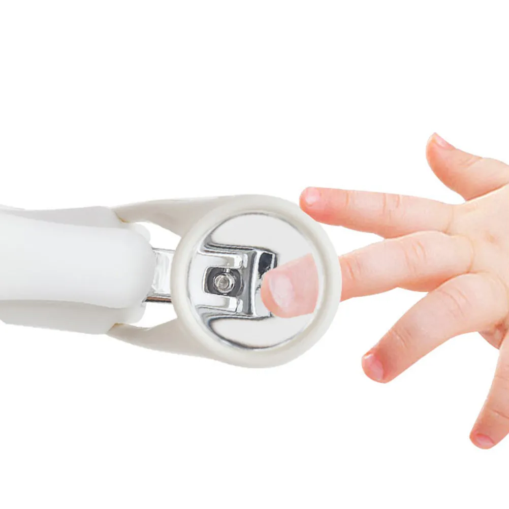 Baby Nail Clippers Infant Steady Nail Care Trimmer Foldable Clipper with Removable 2X Magnifier for Comfortable