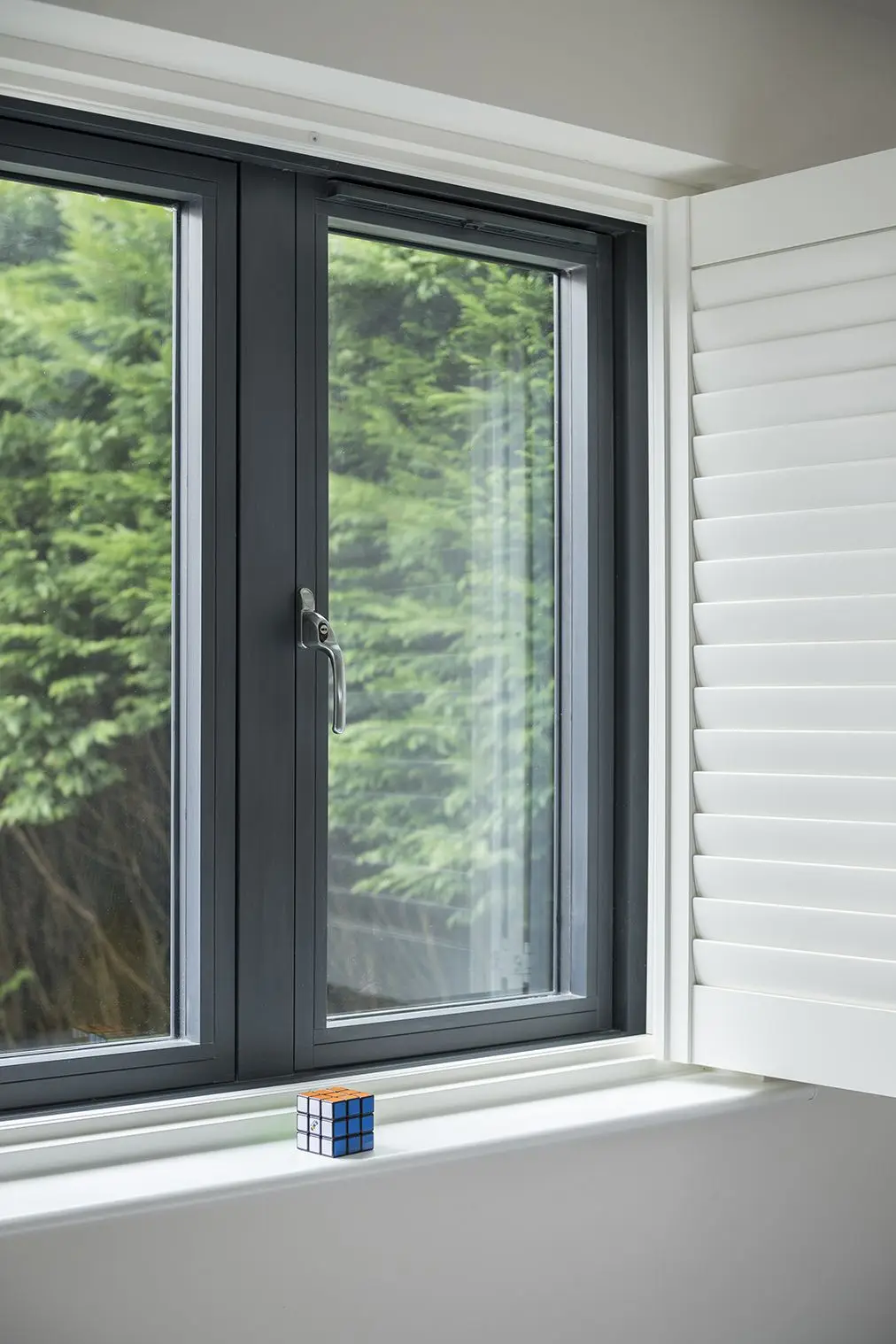 Villa Home Windows Manual New Design Double Glazing French Swing Window Metal Framed Thermal Break Aluminum Casement Windows