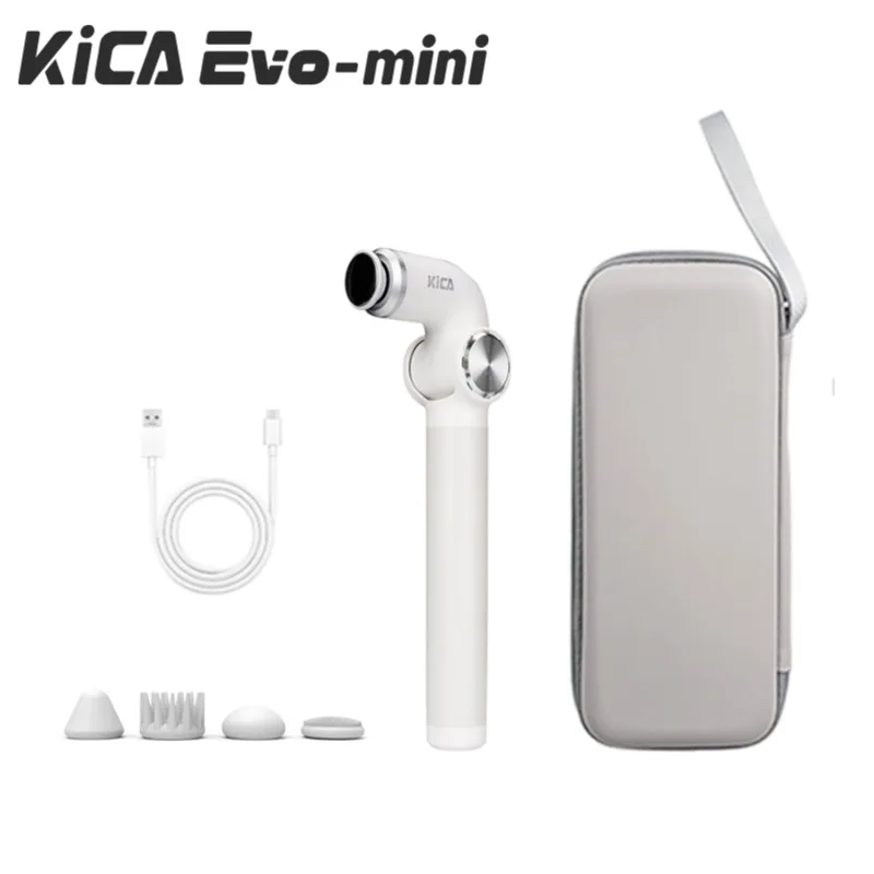 KiCA Evo Mini New Fascia Gun Portable Muscle Massage Gun 7kg 3200rpm with 4 Massage Heads 336g Only Aluminum Alloy