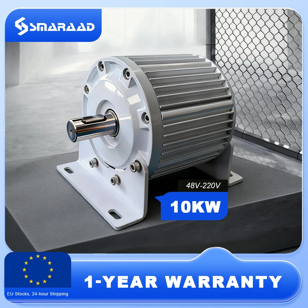 Poland Delivery Low Speed Three-Phase Permanent Magnet Generator 15KW 20KW 48V 220V For Wind Power And Water Conservancy