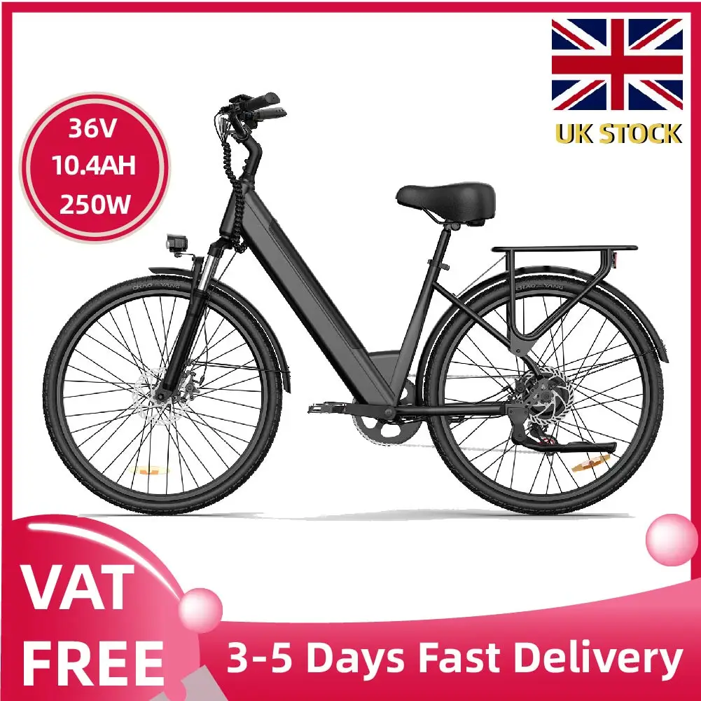 E26 adult E-bike 250W 36V 13Ah battery commute Electric Bike,26-inch tire city ebike