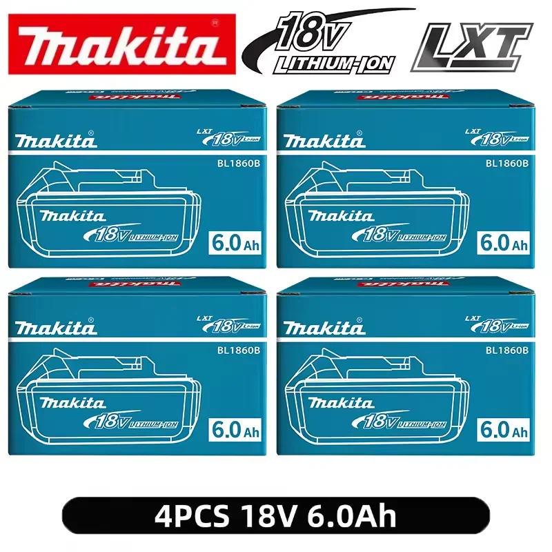 2025 Makita BL1860 BL1850B BL1850 BL1840 BL1830 Screwdriver Battery & Charger 18v Replacement Power Tool Batteries.