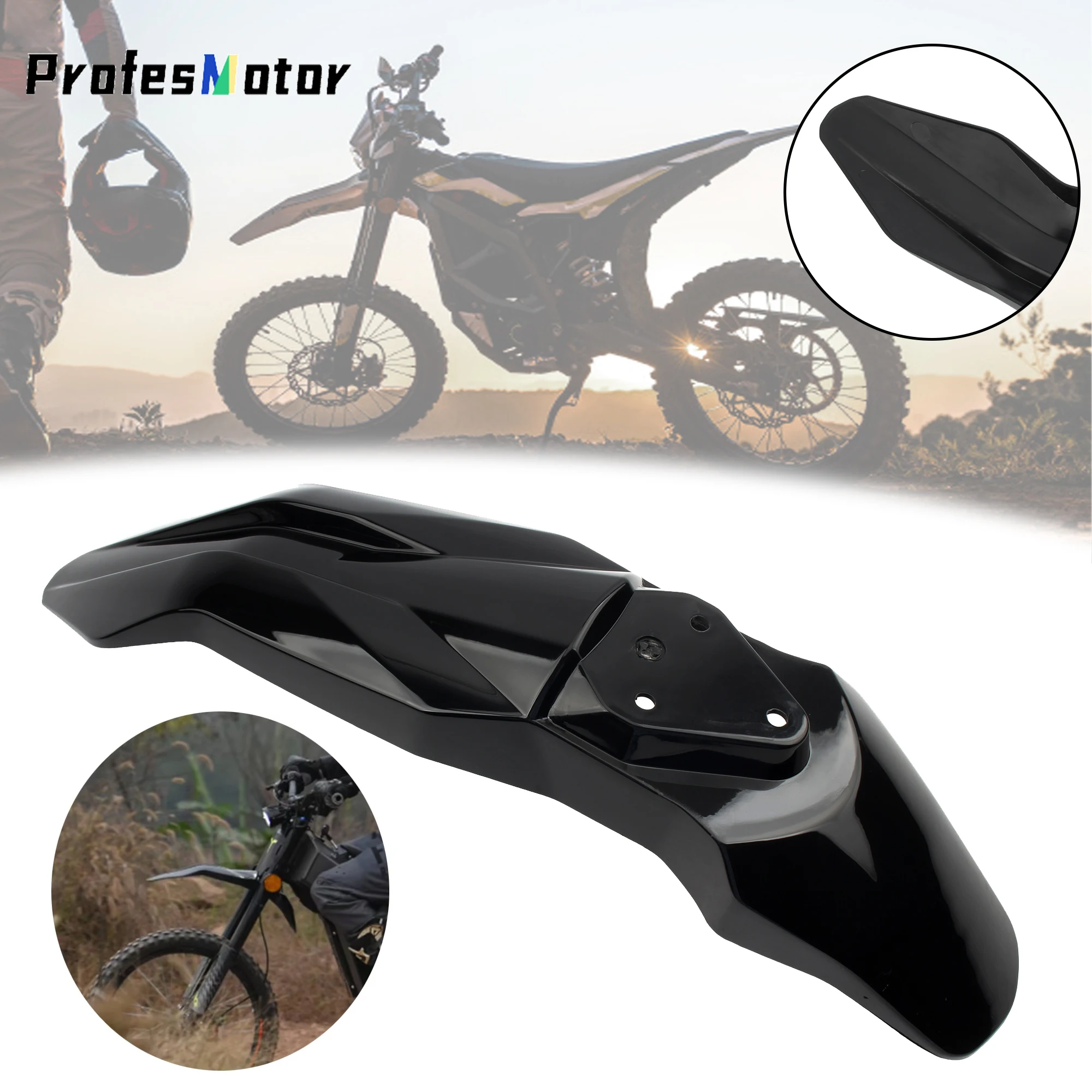 For Talaria Sting Parts X3 Motorcycle Front Fender MX3 MX4 Enduro Motocross Pit Dirt Bike Mudguard Plastic Moto Accessories
