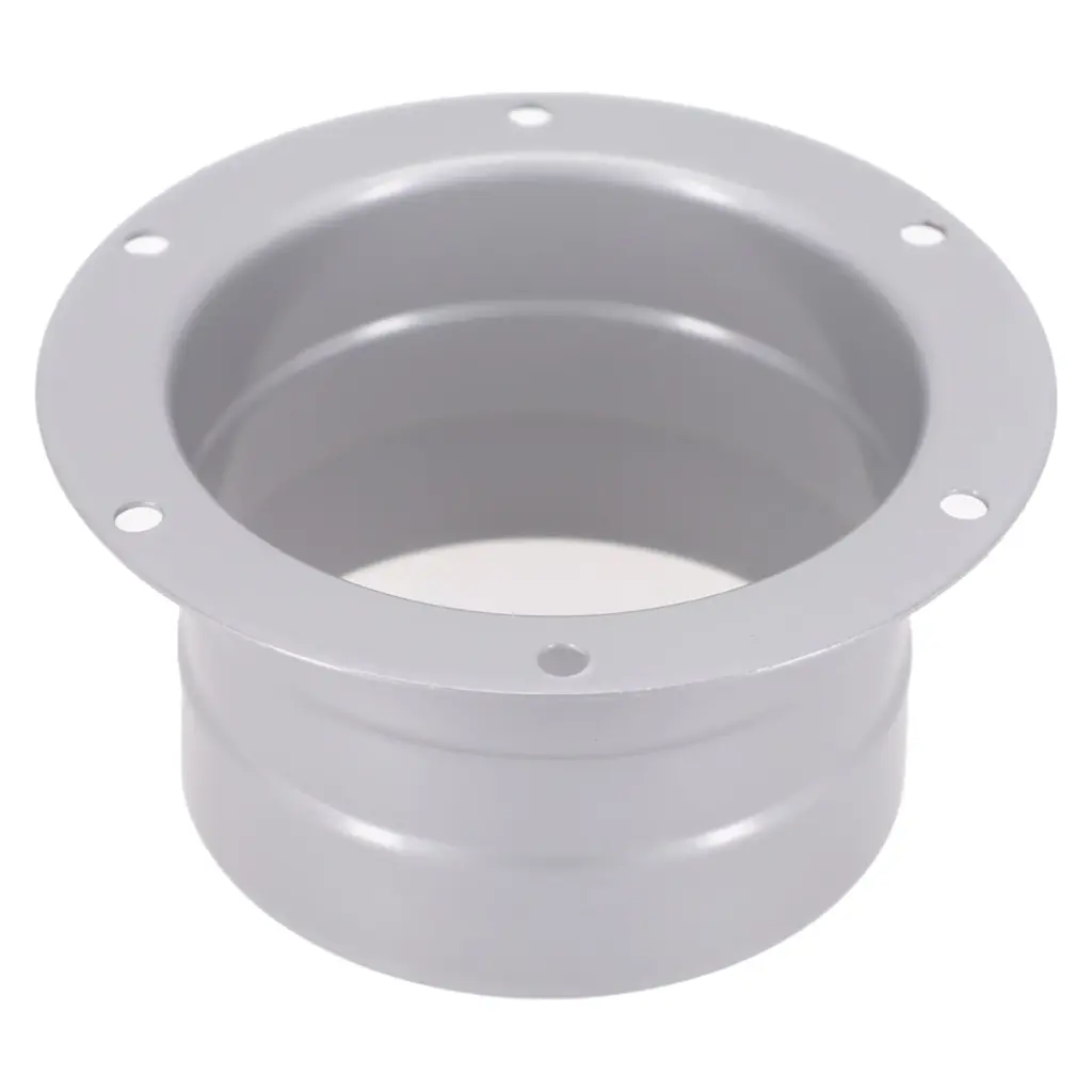 1Pcs 75-250mm Adapter Flange Connection Flange Adapter Gray Metal Vent Pipe Wall Window Ventilator Home Ventilation Systems