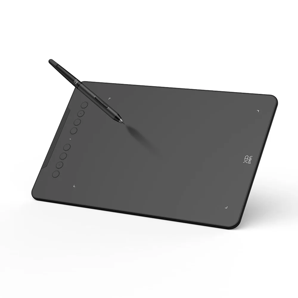 XPPen Deco 01 V3 Graphic Digital Drawing Tablet 10*6 inch 8 shortcut keys 16384 levels 60 Degrees Tilt for Windows mac Android