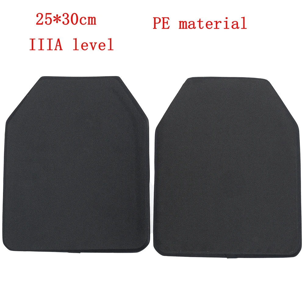 1PC Hard Soft Armor Plate NIJ IIIA 10"x12"OR 11"x14" Stand Alone Light Weight PE Bulletproof Backpack Ballistic Panel